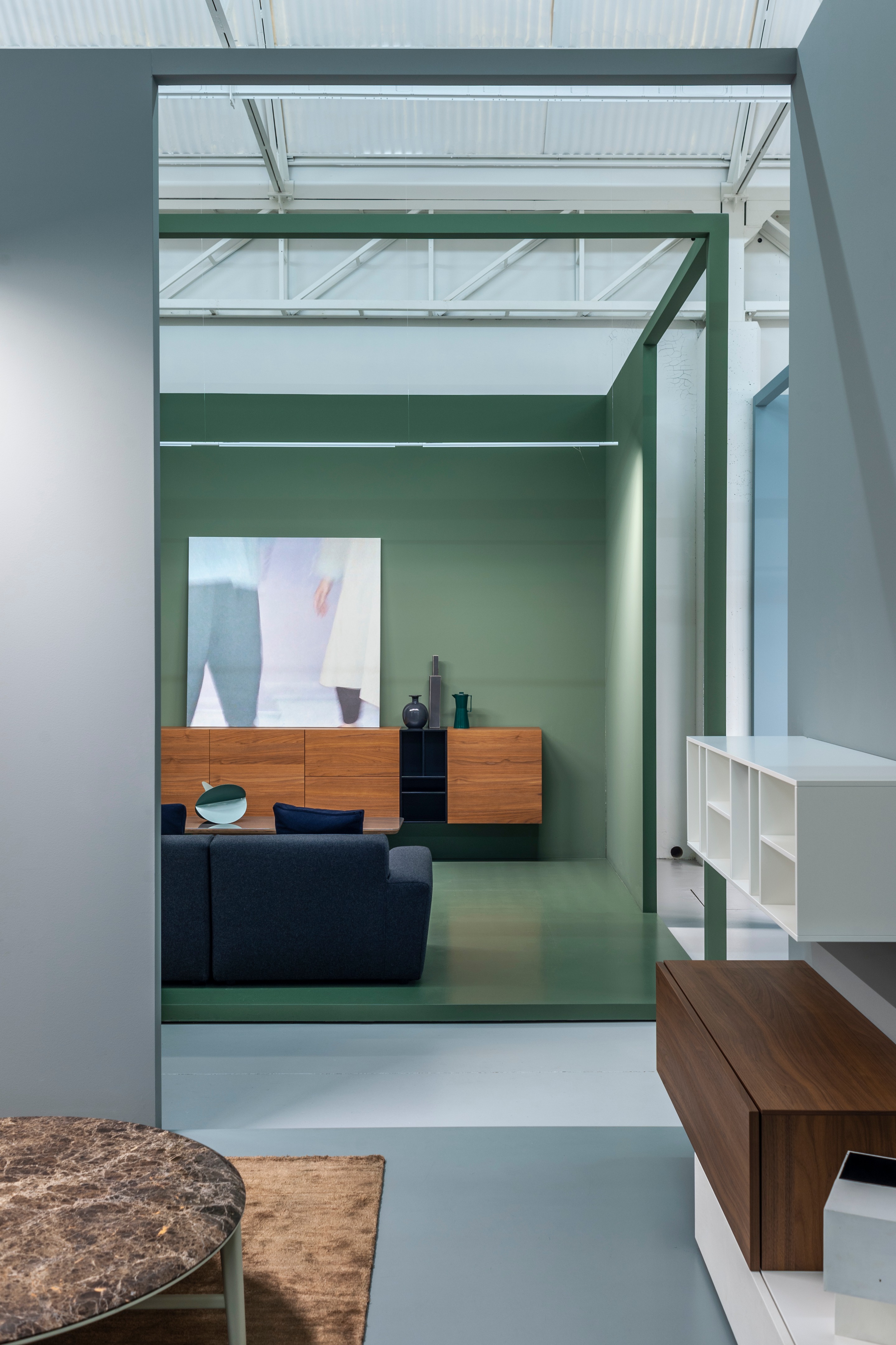 MD H 工厂展示厅——简约精致，空间分明的设计-5