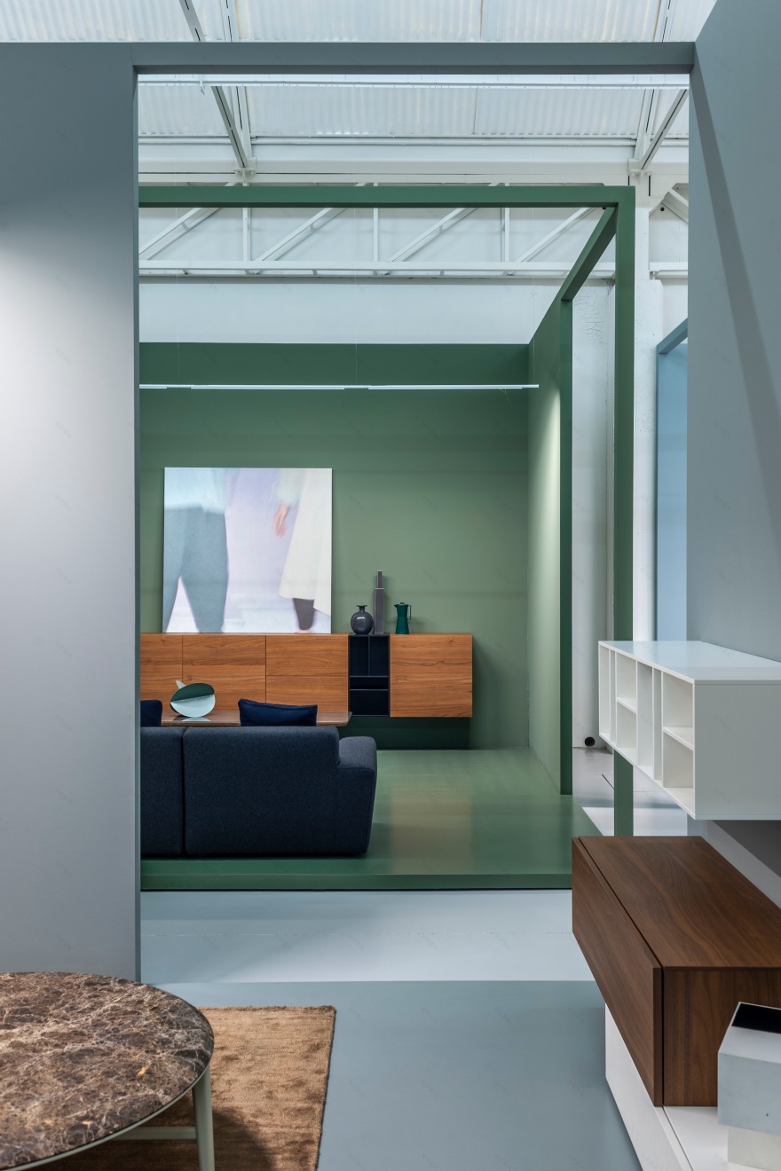 MD H 工厂展示厅——简约精致,空间分明的设计-5