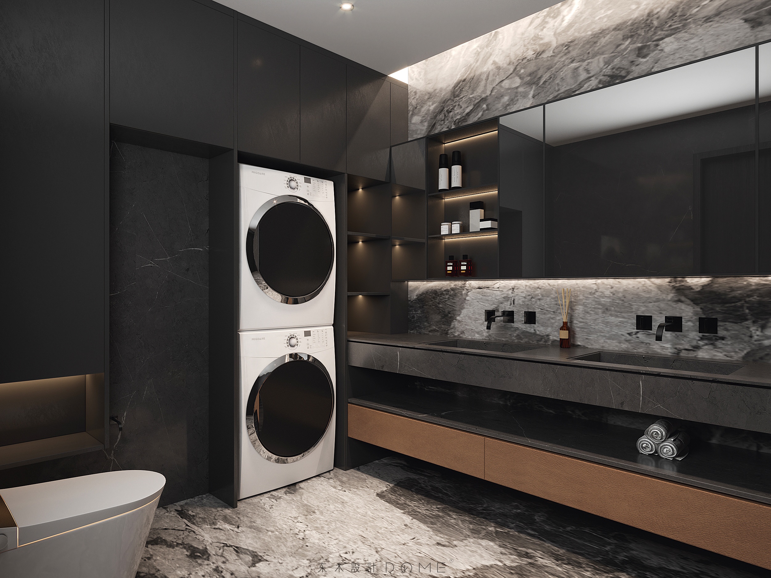 TOMO東木筑造丨别墅丨东木设计 丨 283㎡ 4室2厅，远离喧嚣融入质感生活-34