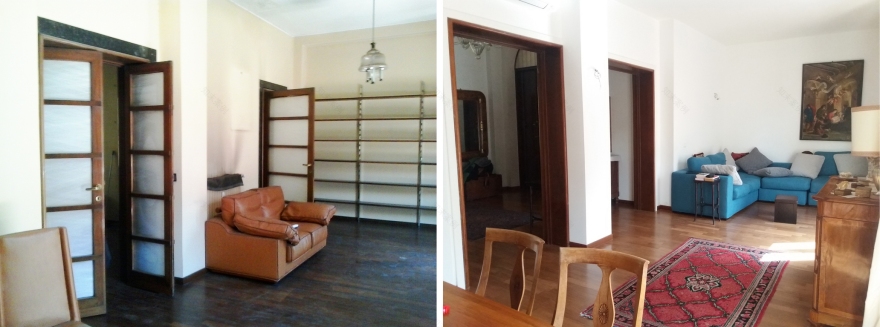 罗马 1938 年老建筑翻新公寓,重现经典韵味-6