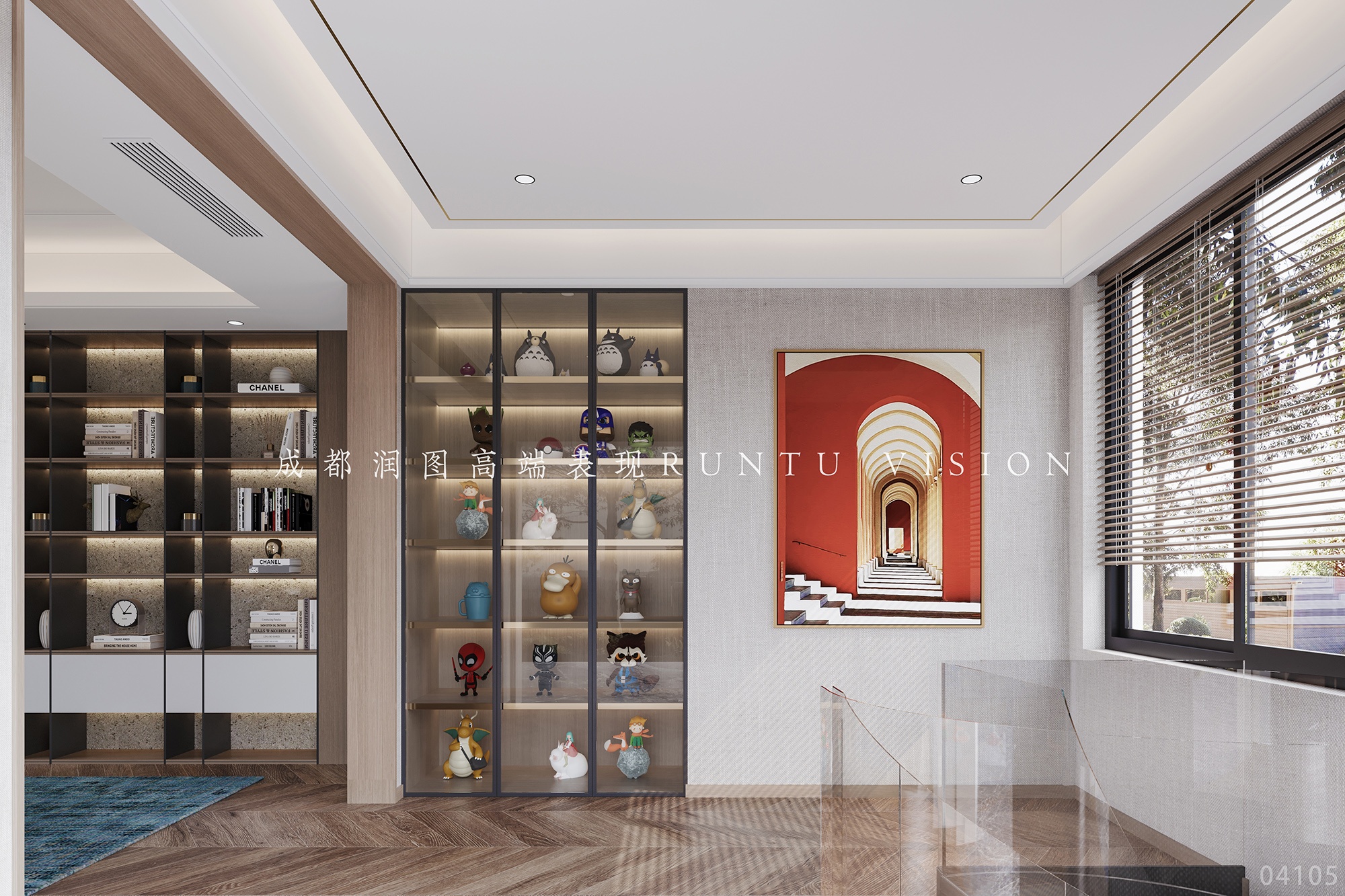 金色稻田家装设计丨中国成都丨润图设计-34