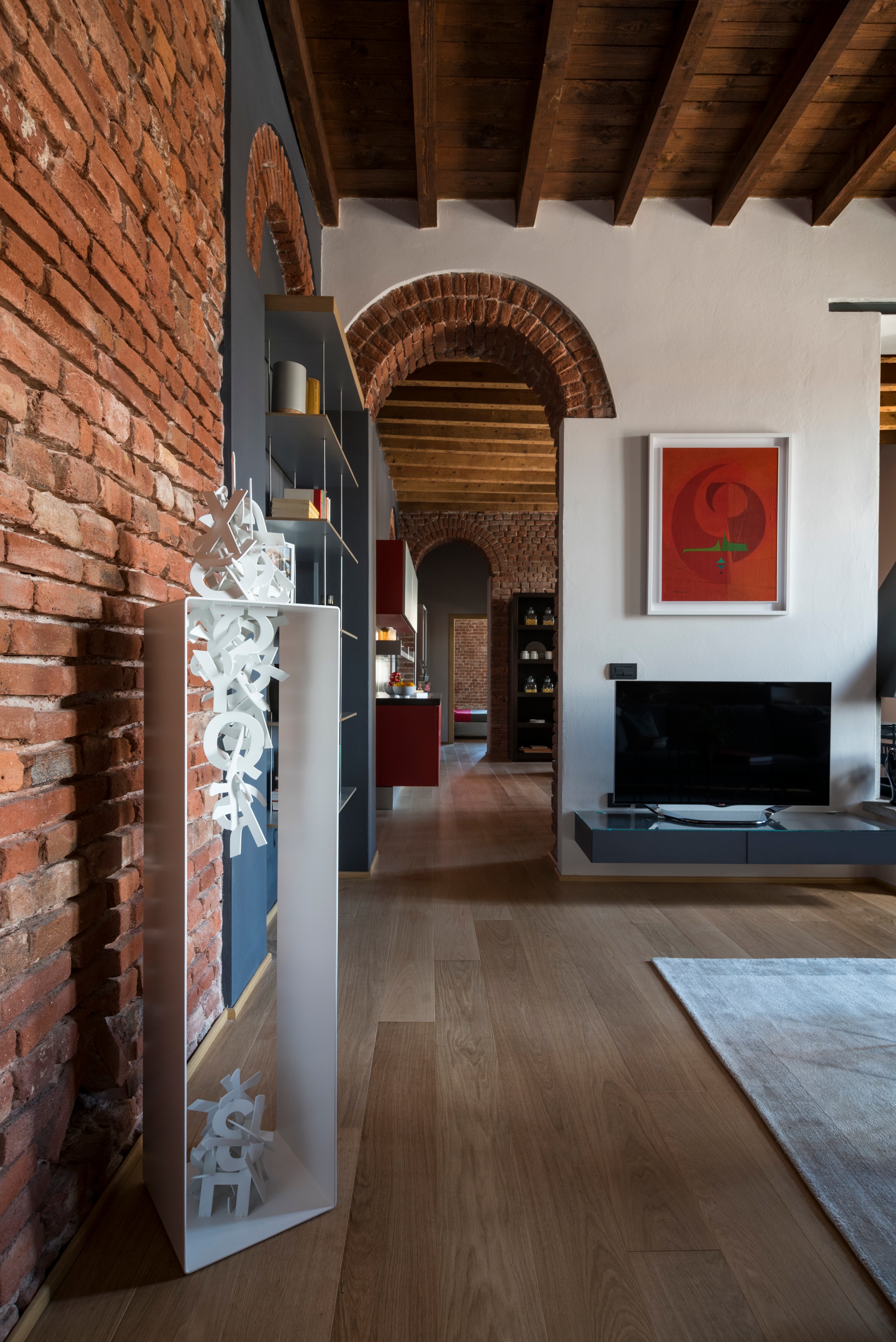 巧改公寓,打造温馨四口之家-11