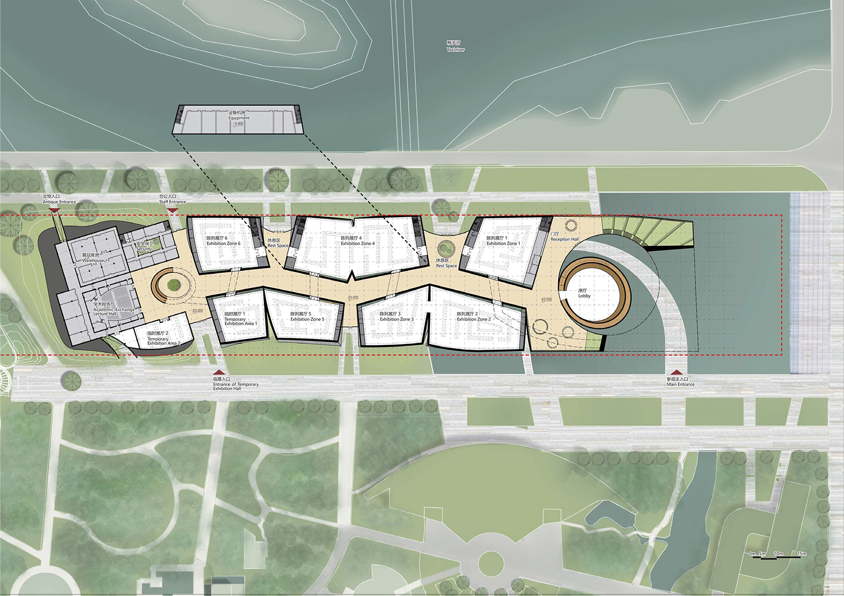 三星堆博物馆新馆丨中国四川丨BIAD建筑与文化遗产院-93