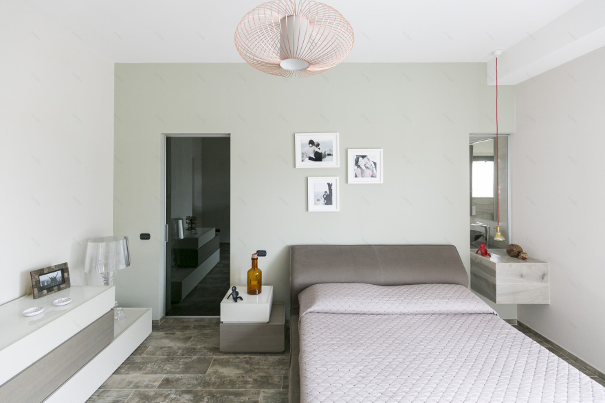 树影婆娑的光影之家——意大利 Casa DANTE 别墅设计-24