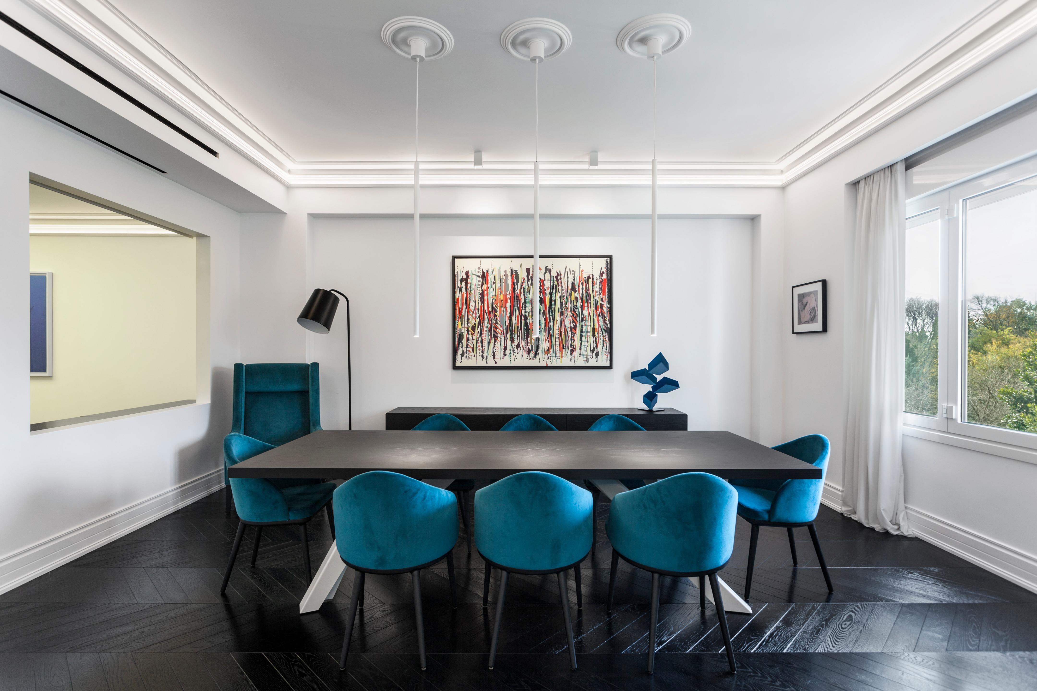 雅典 290 平米翻新公寓，打造经典与现代并融的居家艺术馆-2