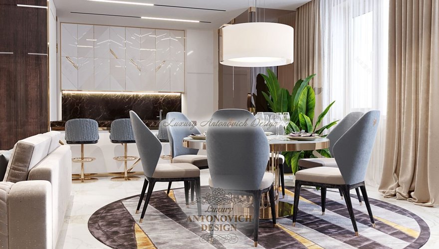 优雅的奢华公寓设计-2