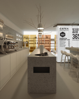 城市中心全能咖啡店 CAFE365丨Awgdt 工作室