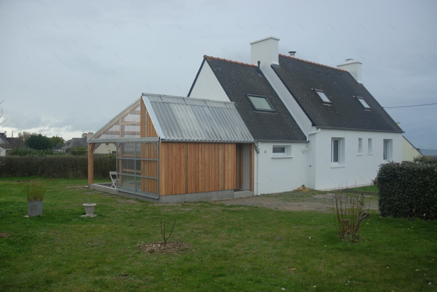 法式乡村别墅的生态温室改造-2