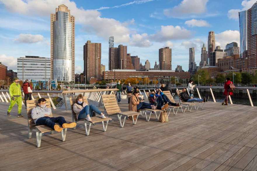 纽约 Pier 26 公园丨美国纽约丨The Olin Studio 与 Landscape Forms-4