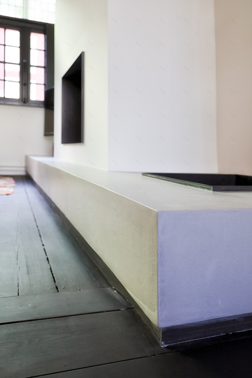 双宅变一宅 | 比利时别墅厨房客厅设计案例-7