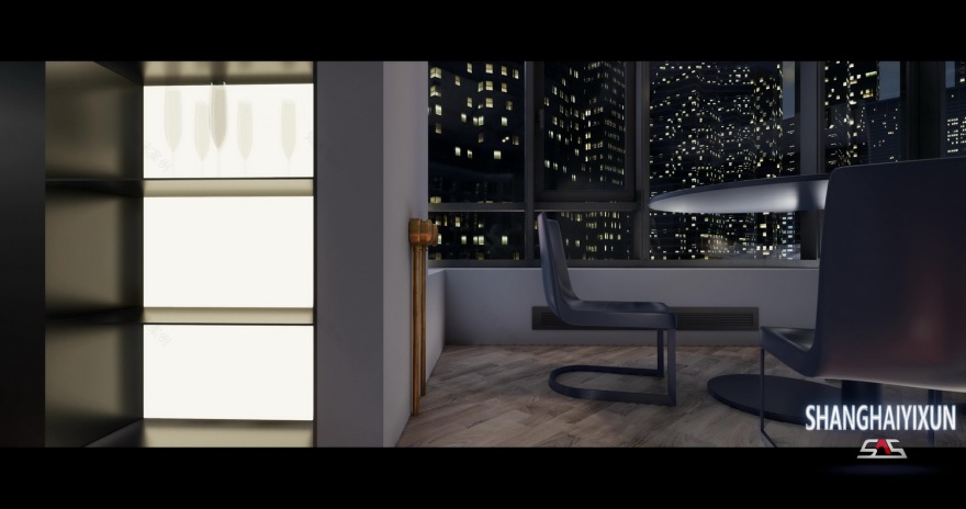 上海一巽 2018·虚幻 4 游戏引擎打造的高质量室内设计-29