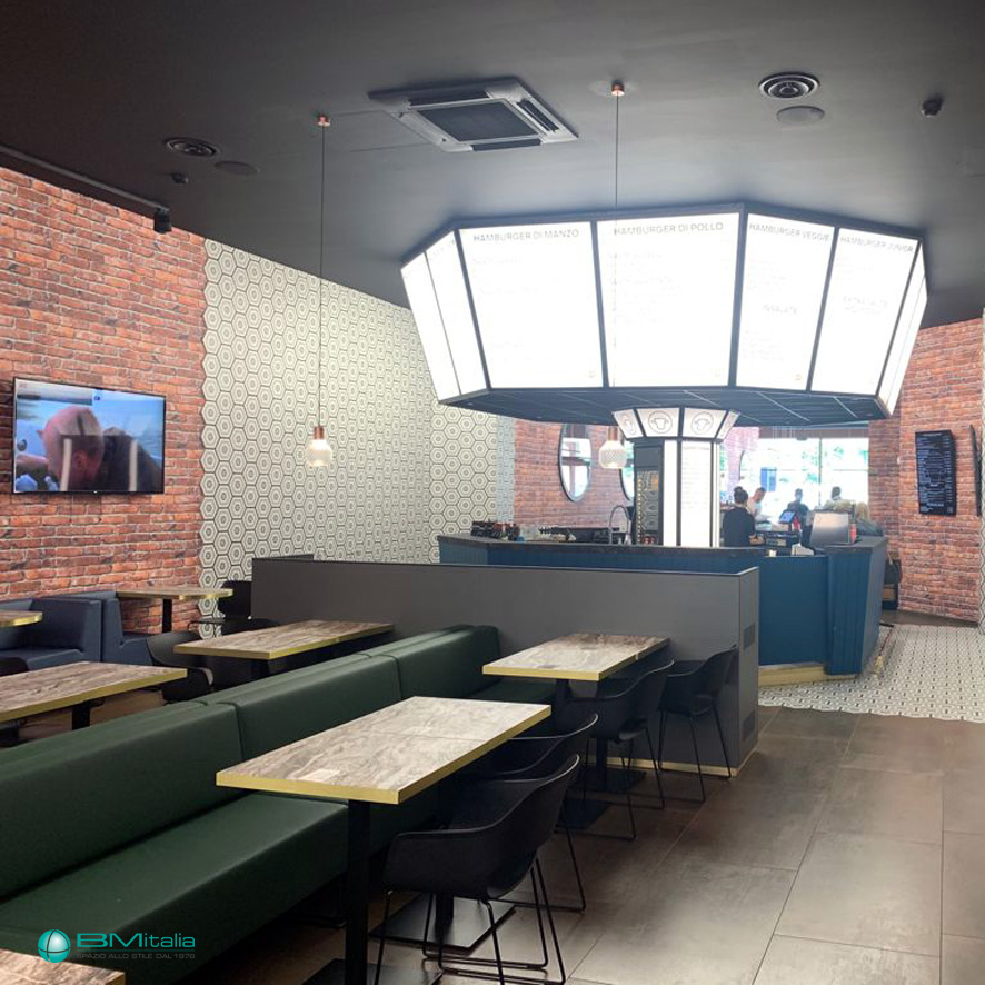 瑞士"Holy Cow"汉堡店,工业风设计诠释美食魅力-4