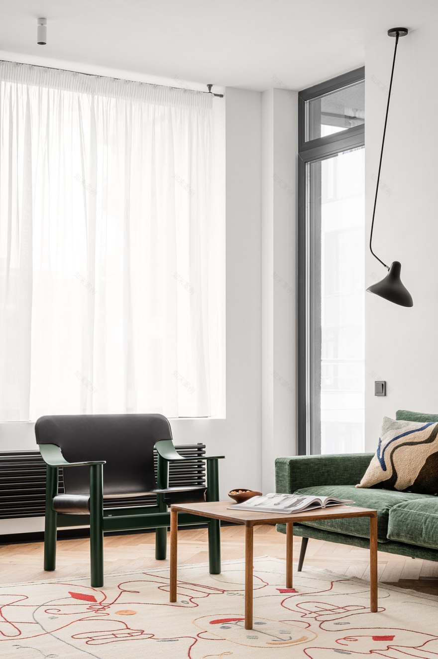 乌克兰极简公寓设计丨乌克兰基辅丨apt. 196 Design-17