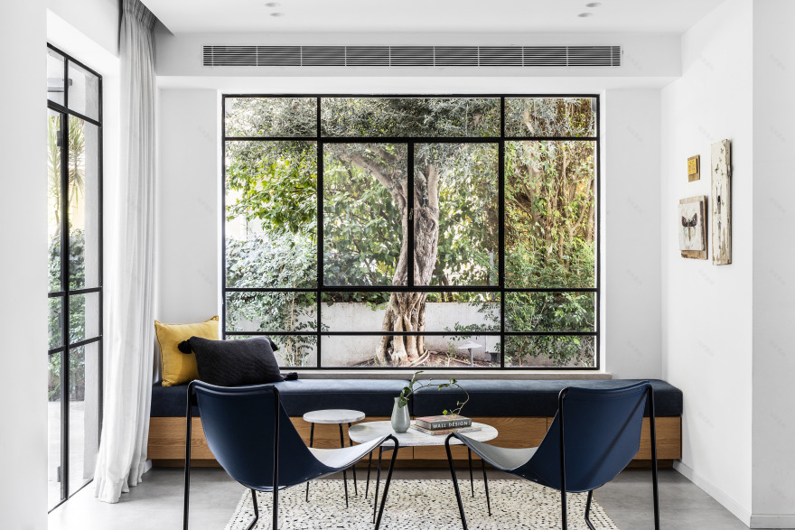 Hod Hasharon 别墅蜕变记 | 现代简约风格与自然元素的完美融合-4