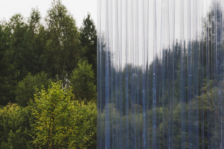 光影交错的“吸收”冥想亭-4