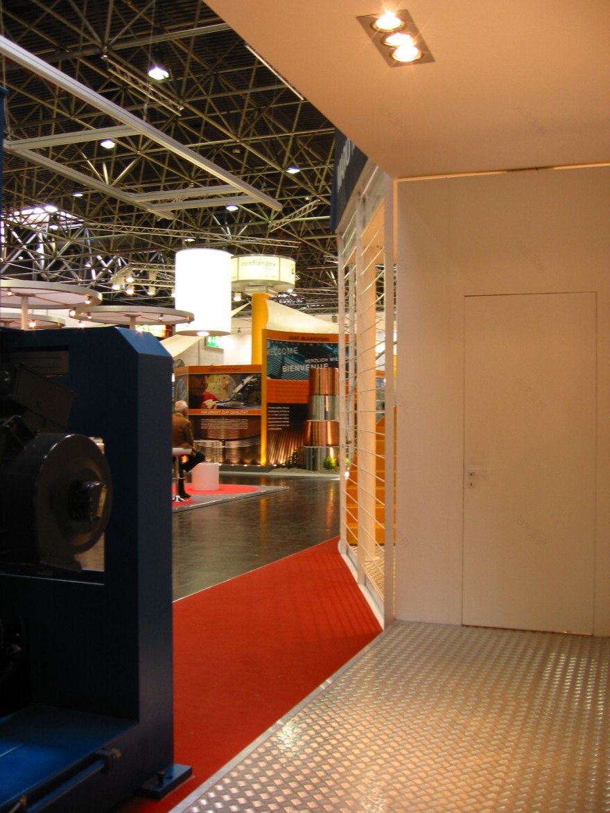 2006 年德国杜塞尔多夫国际线缆及金属线材工业展览会上,Mario Frigerio Spa 的展台设计-17