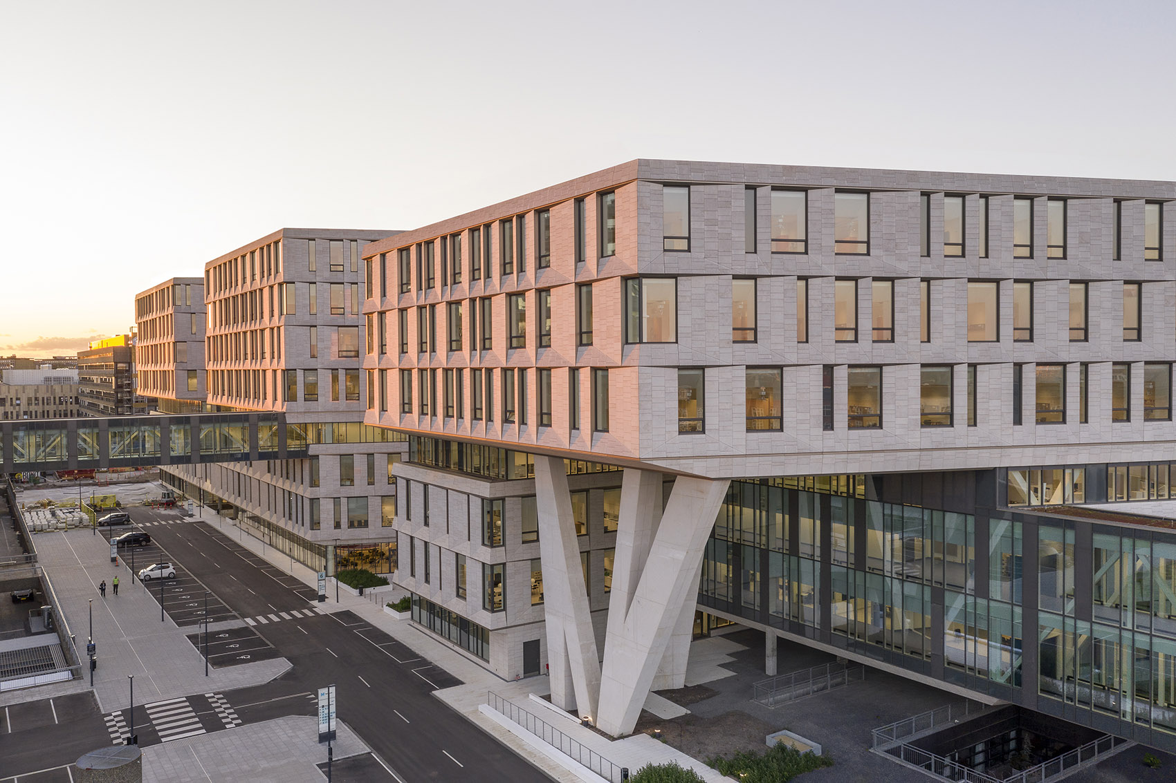 Rigshospitalet医院北翼扩建，哥本哈根/适应当下，面对未来的新医院-11