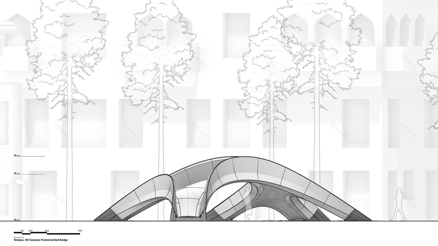 Striatus 3D 打印无钢筋混凝土拱桥丨Zaha Hadid Architects-50