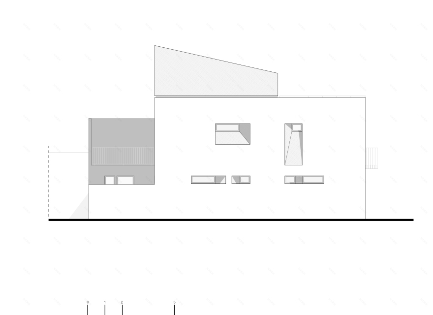 石材切割的现代别墅,光影对话的故事-14