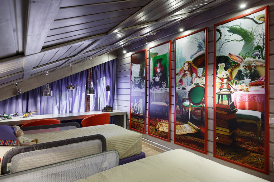 雪域风情 | Courchevel 风格木屋设计-16