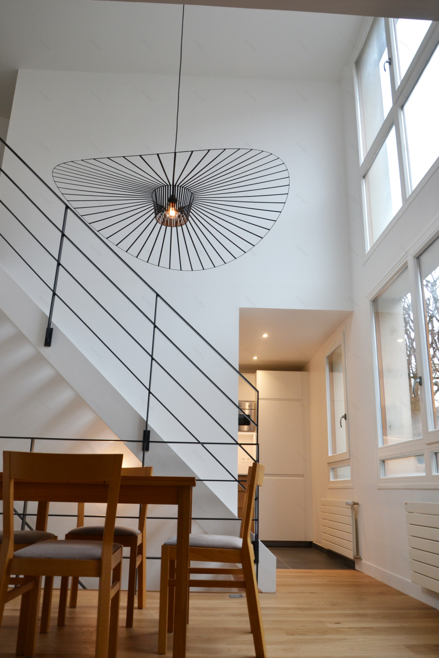 巴黎 Issy-les-Moulineaux 城市住宅-- 垂直动线重塑-1