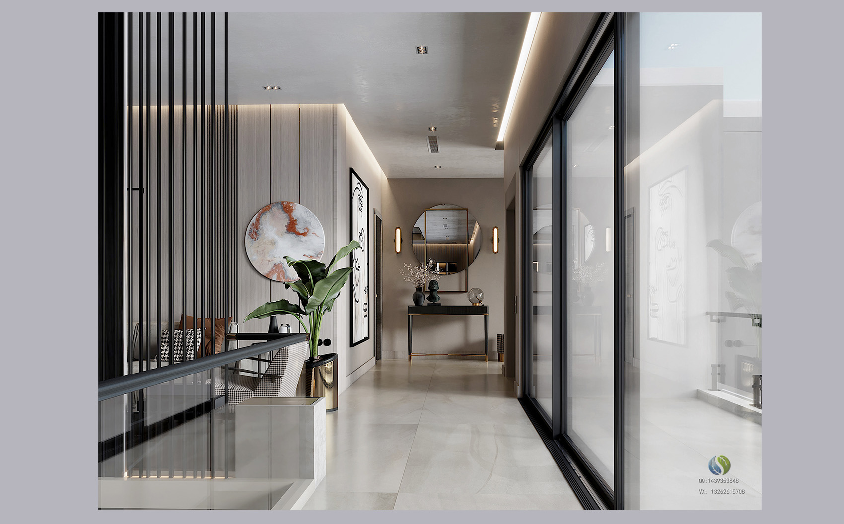 暖灰与空间的协调-4