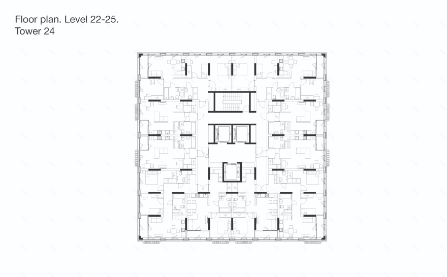 诺夫西伯利亚欧洲河滨公寓丨俄罗斯新西伯利亚丨KCAP Architects & Planners,DROM 等-42