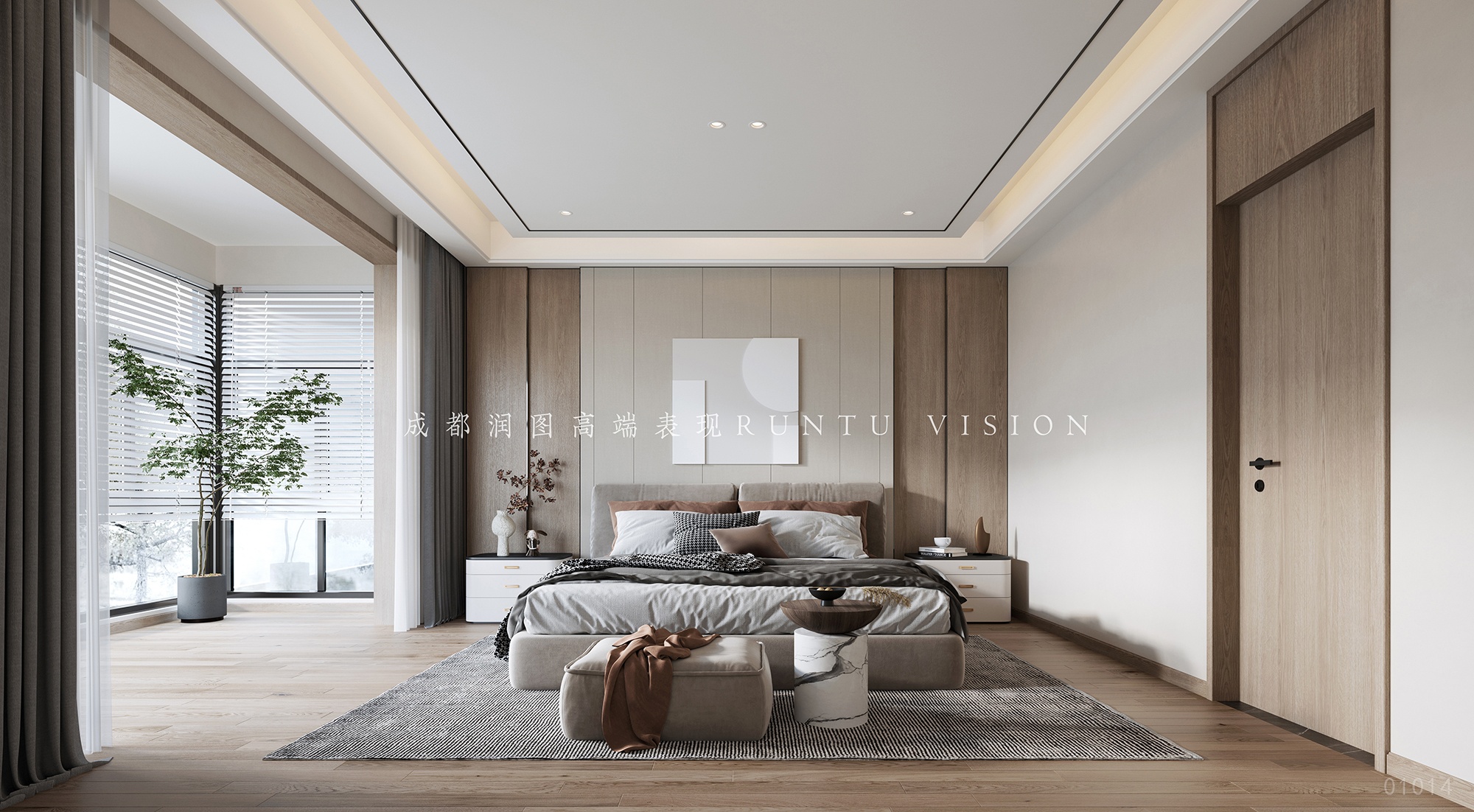 金色稻田家装设计丨中国成都丨润图设计-31