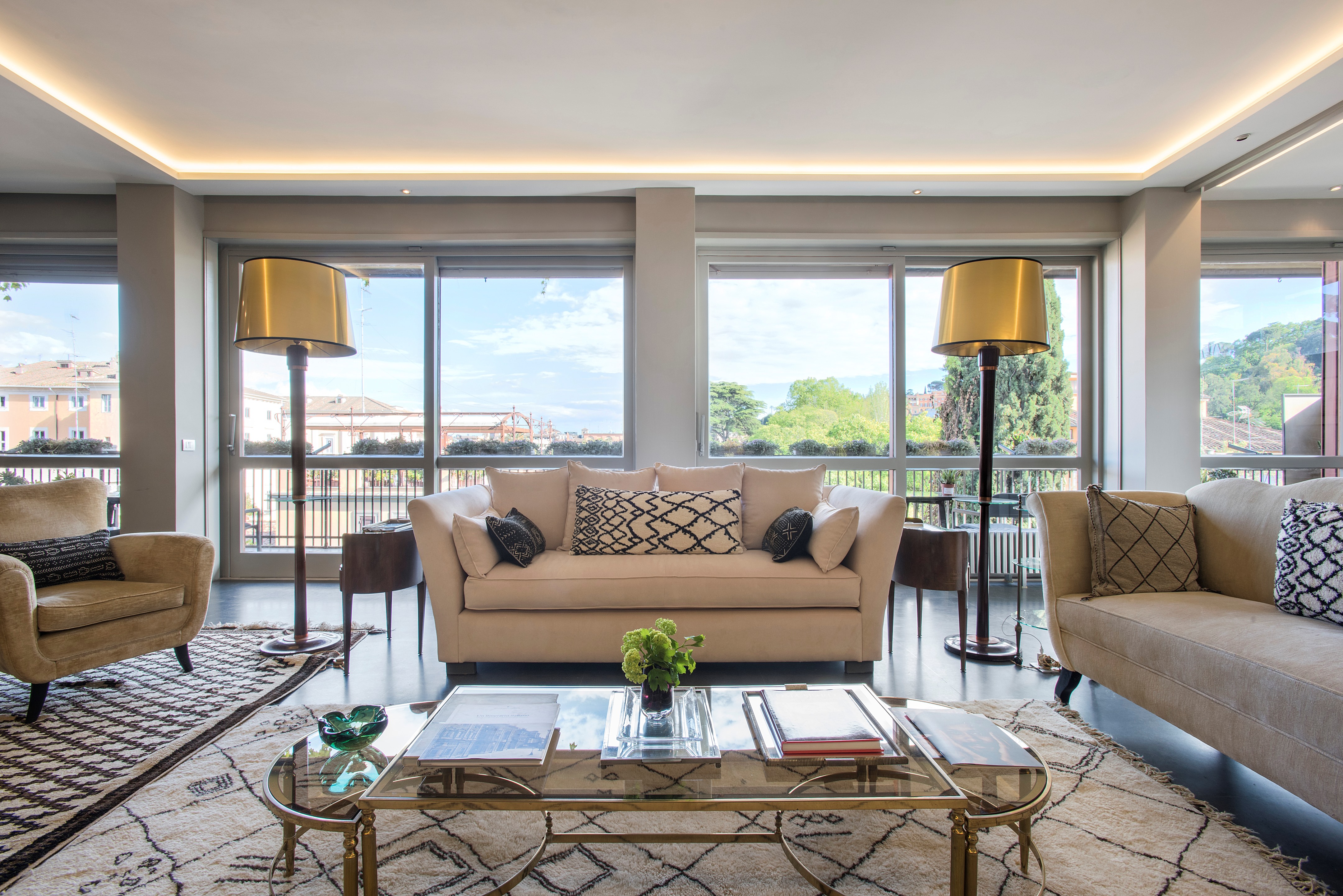 鸟语绿意中的宁静空间——罗马 Gianicolo 与 Trastevere 间 Oasi 公寓设计-3