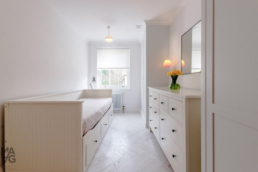 瑞典风格翻新历史名区 Hampstead 的花园别墅-4