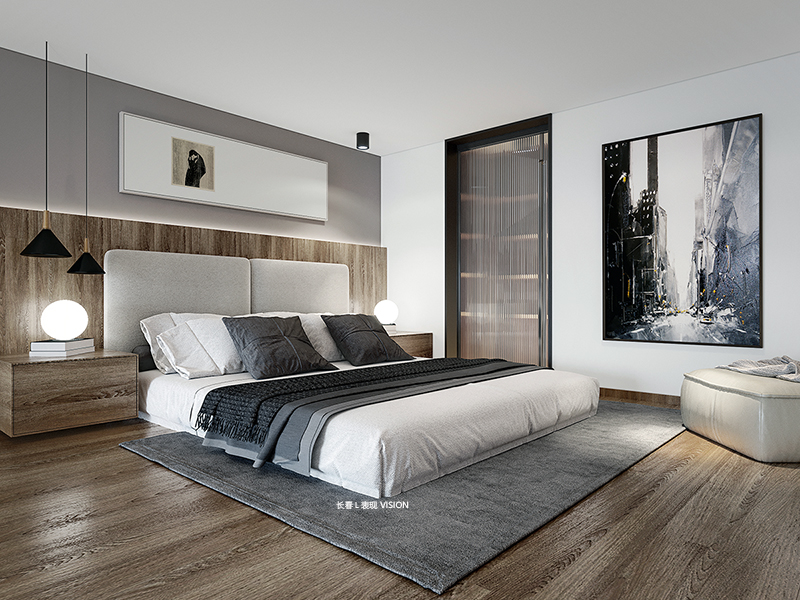 轻奢样板间 | 长春L表现-9