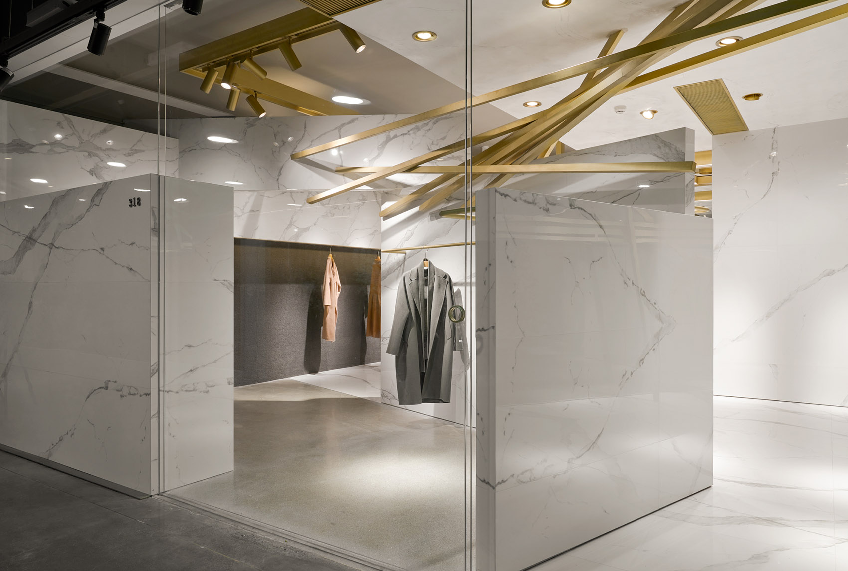ANDFOR服装品牌展厅，杭州/融会贯通的空间分割-64
