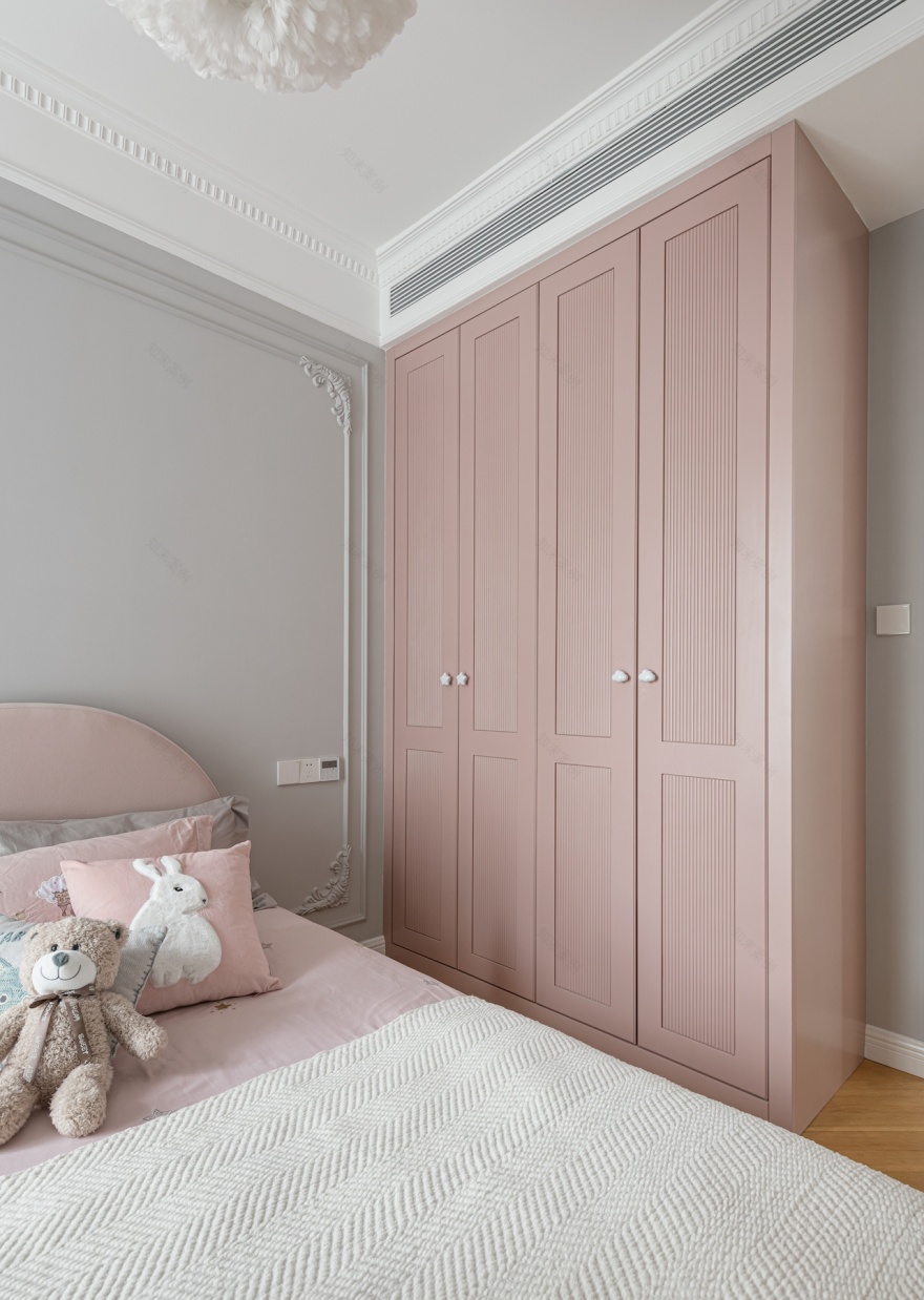 治愈系简法式风格住宅设计丨中国成都丨观白设计-59