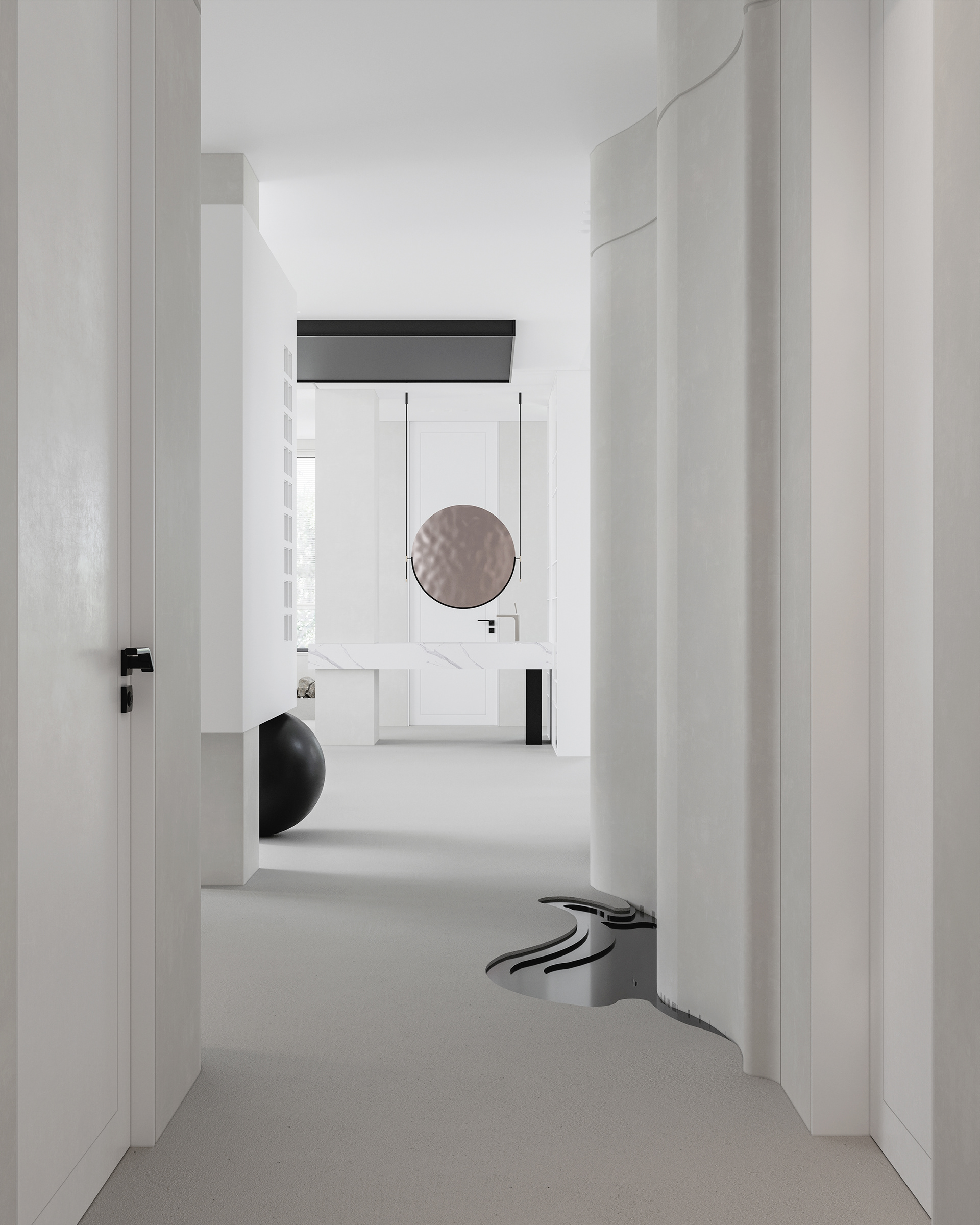 别墅 纯白格调-5