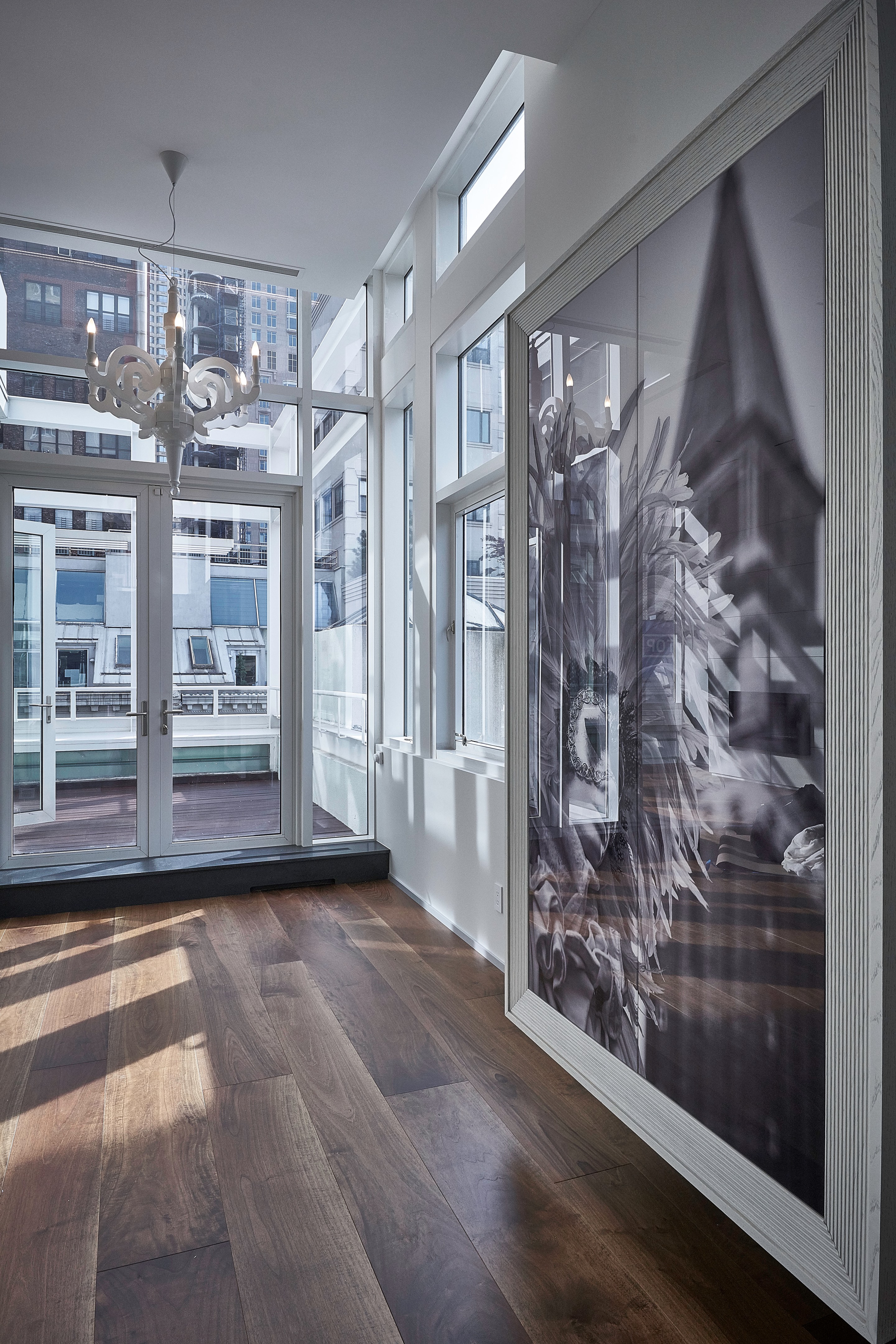 纽约 Warren Street 顶层公寓的精致室内设计-5