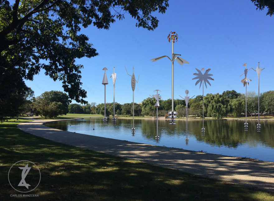 生命之舞 2021 · 环保艺术雕塑-8