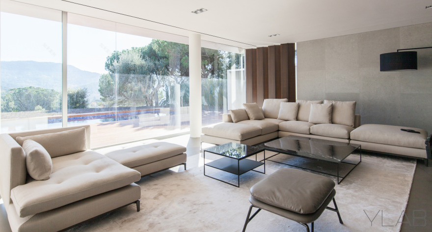 巴塞罗那山脉别墅,温暖舒适的度假胜地-6