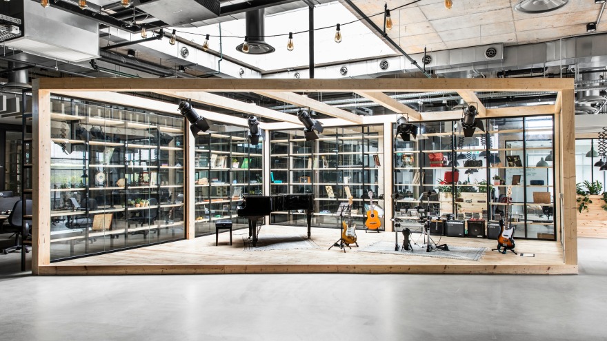 音乐教育创新者的活力舞台——以色列 JoyTunes 办公室设计-4