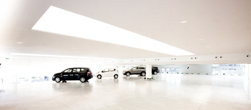 古旧厂房变身现代汽车展厅—— Romeoauto Settevalli Chevrolet 展厅-10