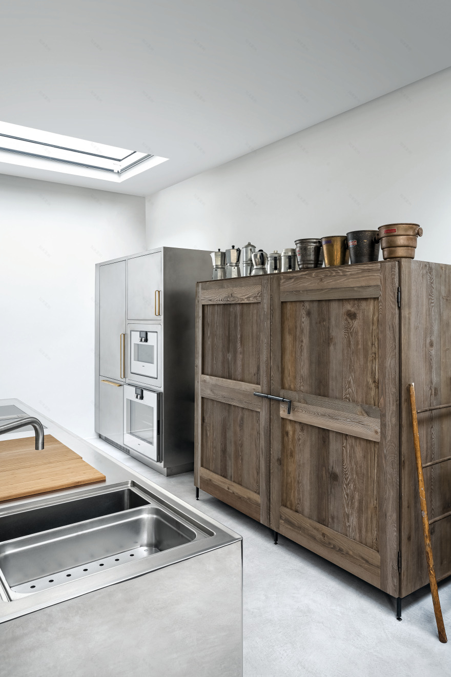 穿越时空的工业风公寓设计-2