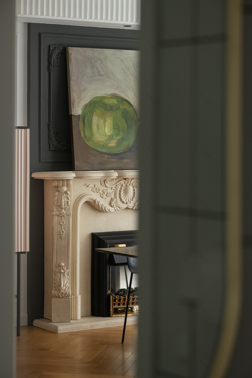 治愈系简法式风格住宅设计丨中国成都丨观白设计-46