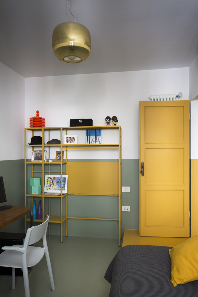 米兰 30 年代风格公寓翻新-11