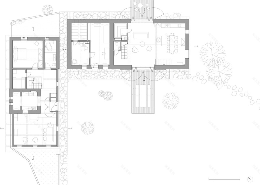 乡村别墅重建,传统工艺与自然之美的融合-44