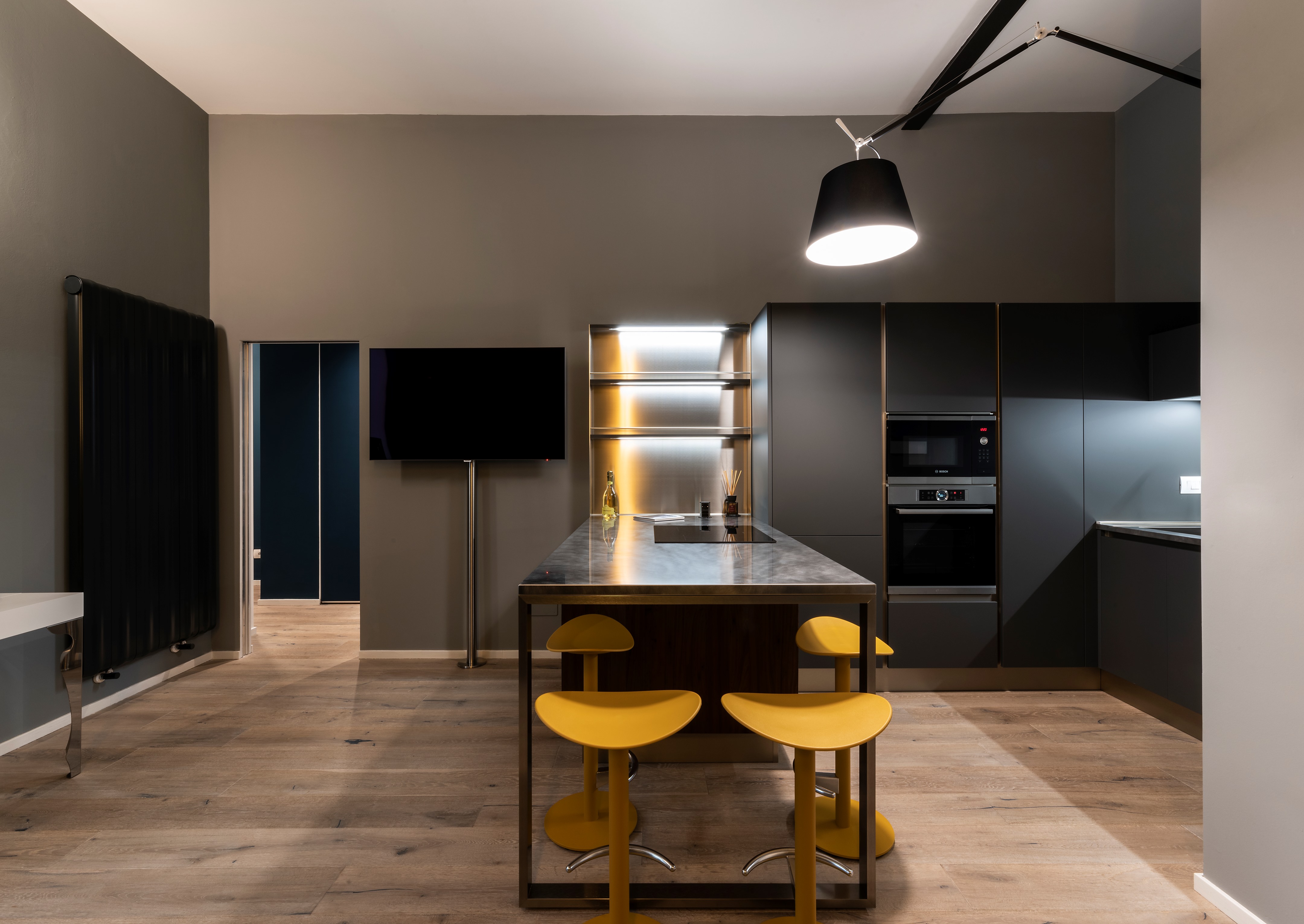 意大利都灵历史中心 Arcivescovado7 公寓翻新设计-1