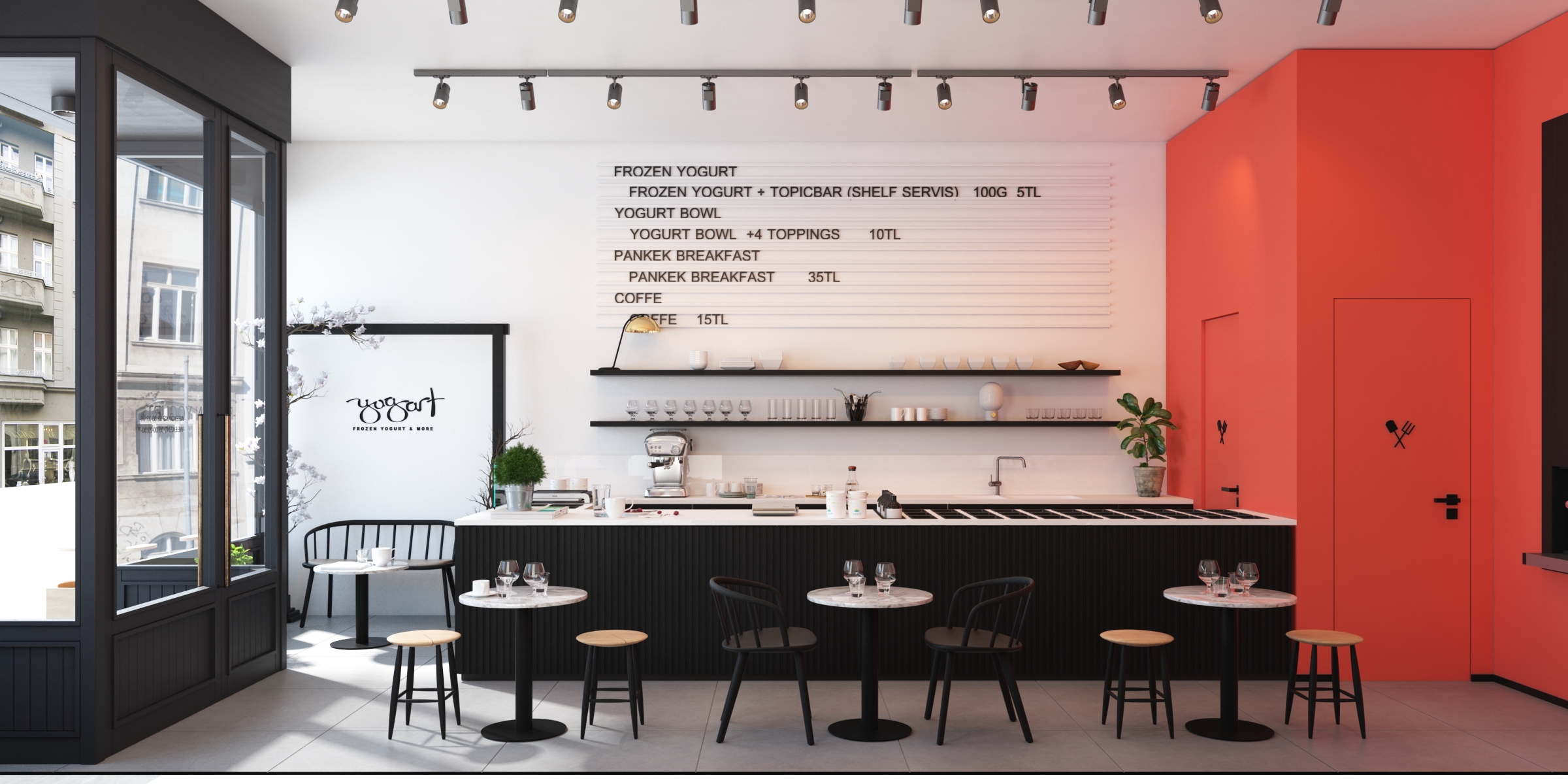 Ahmet Boztaş丨咖啡店丨cafe Yogart frozen yogurt-4