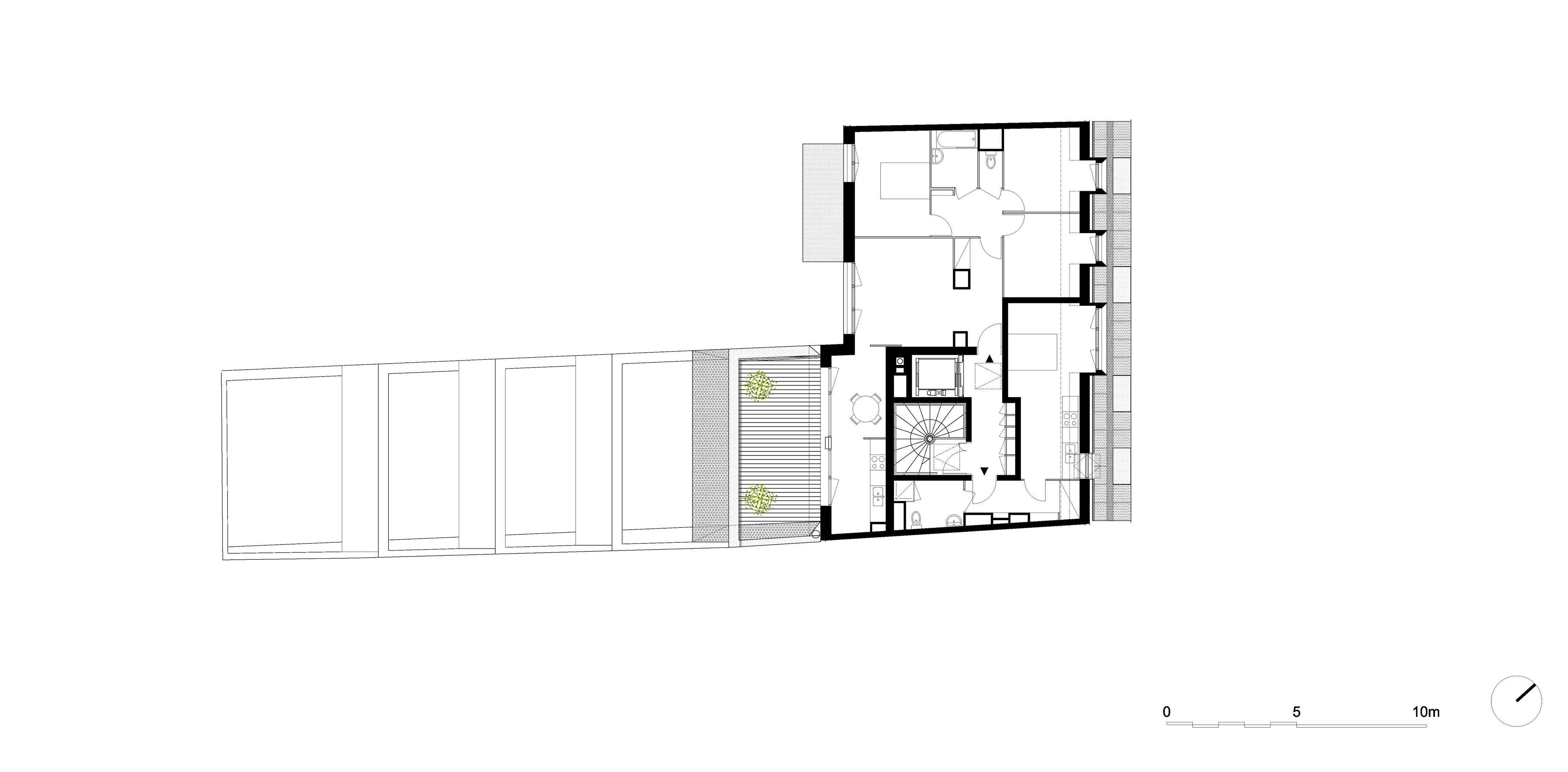 巴黎街头的绿色邻里 · Atelier Du Pont 公寓设计-16