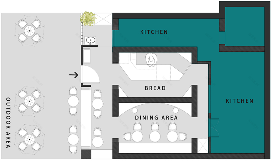 251 克林顿街·面包店和咖啡馆丨中国成都-44