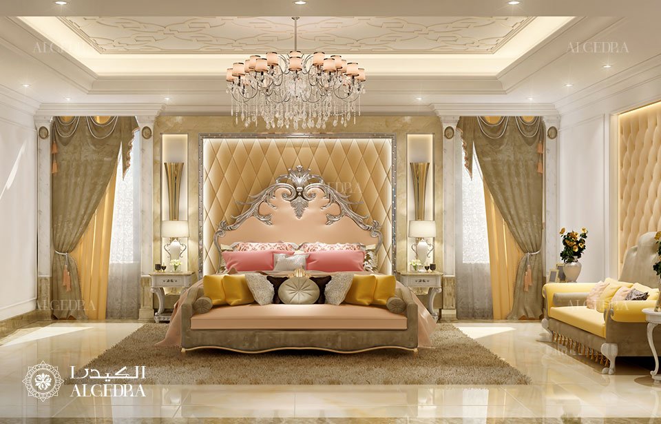 Classic style luxury villa interior design-5