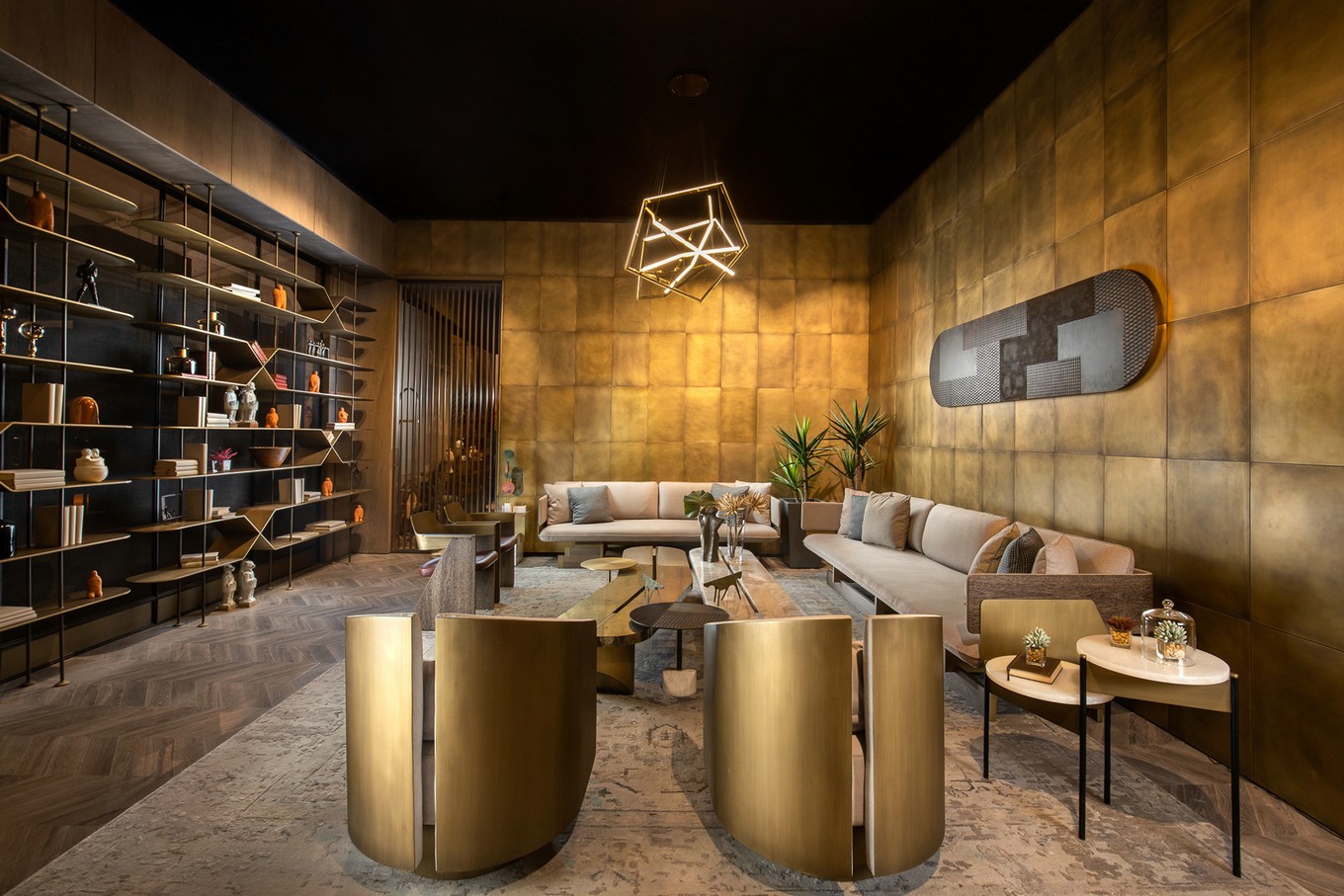 现代硬核奢雅住宅！-0