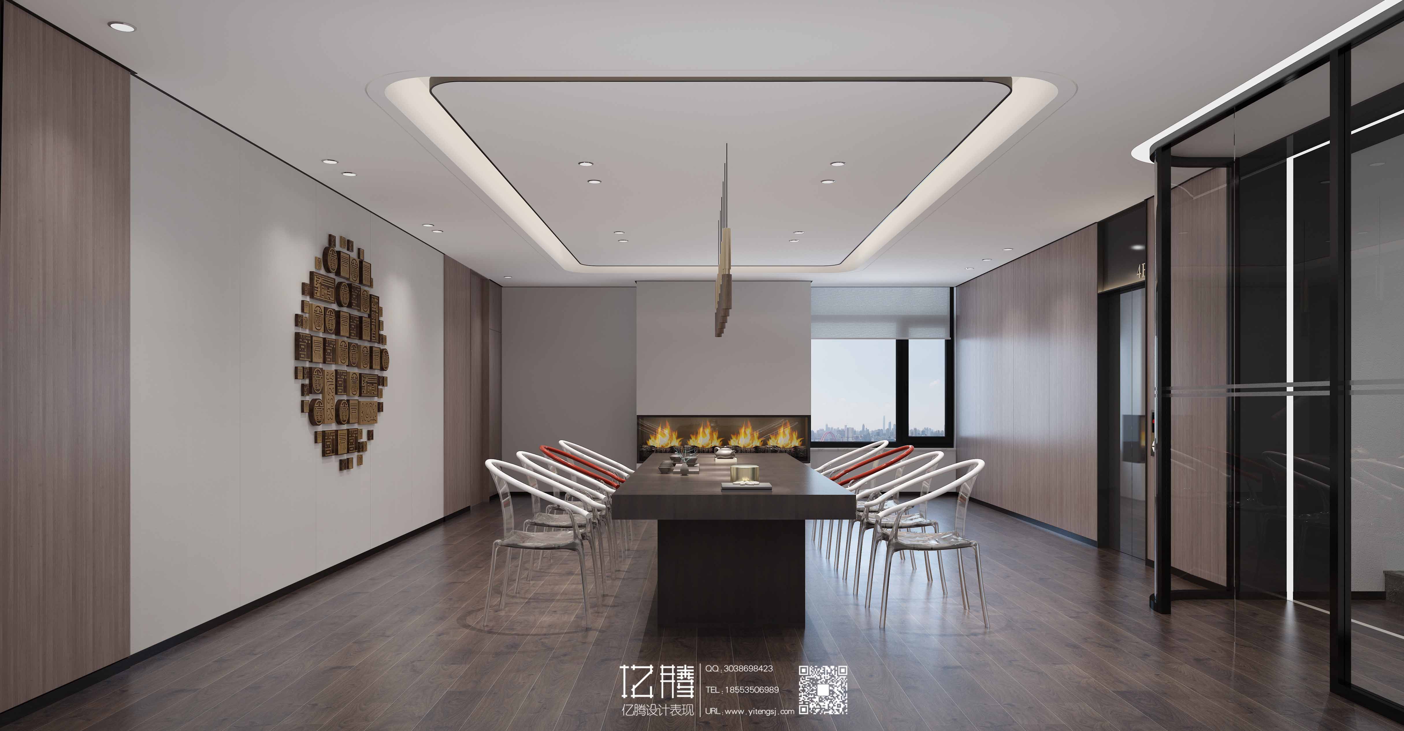 办公类空间效果图表现--亿腾效果图7岁啦~~-14